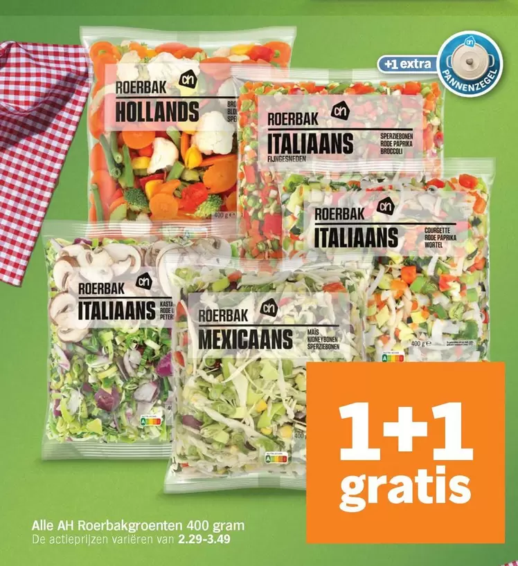 Ah - Roerbakgroenten