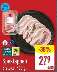 Speklappen