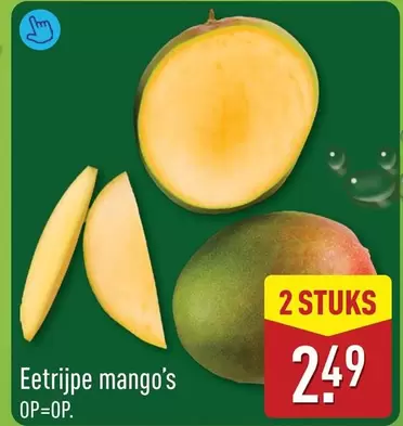 Eetrijpe mango's
