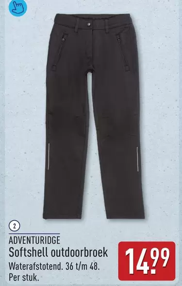 Softshell outdoorbroek