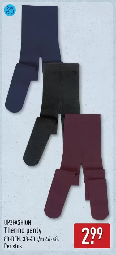 Thermo panty