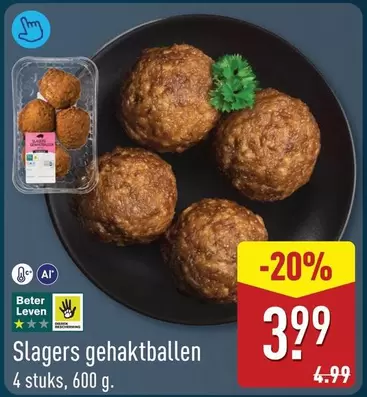 Slagers gehaktballen