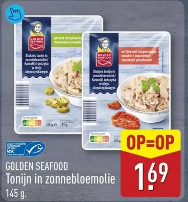 Tonijn in zonnebloemolie