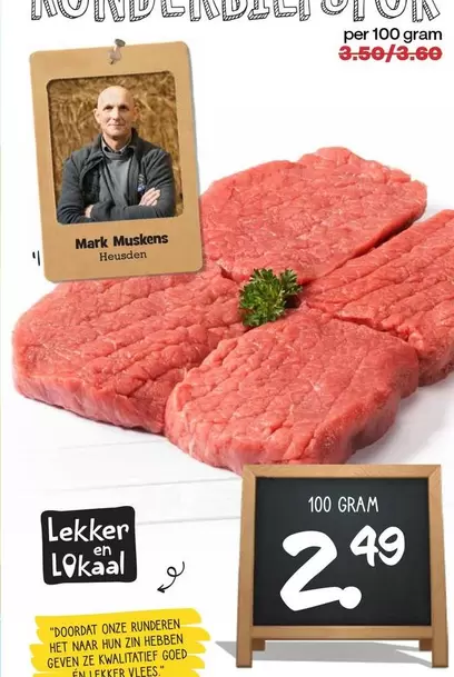 Mark - Runderbiefstuk