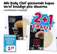 Chef - Daily  gestoomde bapao en/of kruidige pita shoarma