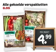 Alle gekoelde verspakketten