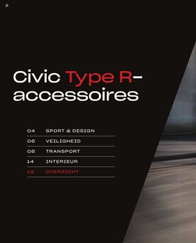 Civic Type R Accessories