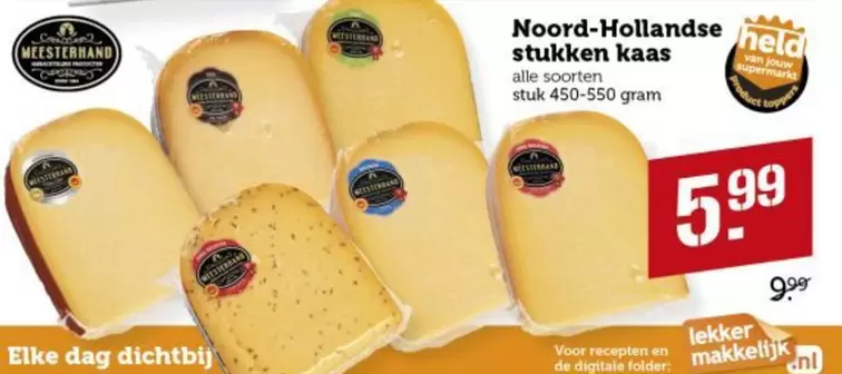 De - Noord-Hollandse stukken kaas