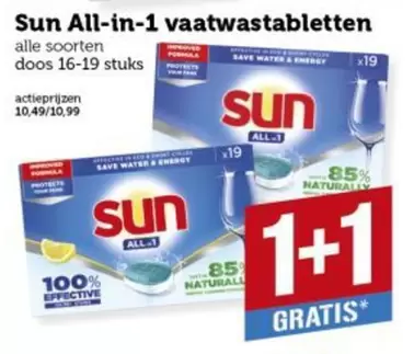 Sun - All-in-1 vaatwastabletten