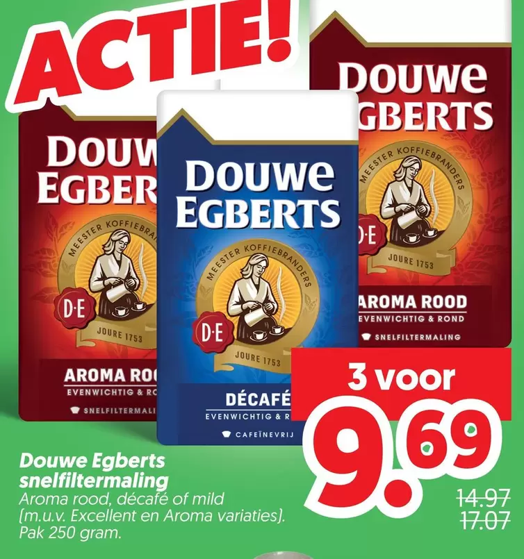 Douwe Egberts -  Snel filtermaling