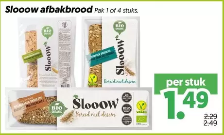 Bio - Sloooow afbakbrood