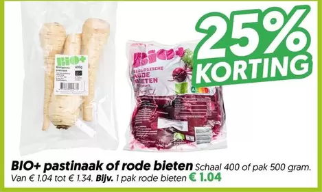 Bio - Pastinaak Of Rode Bieten