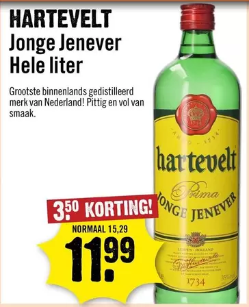 Jonge Jenever Hele liter