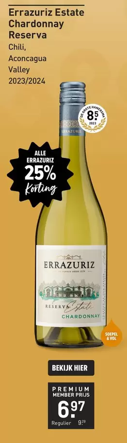 De - Estate Chardonnay Reserva