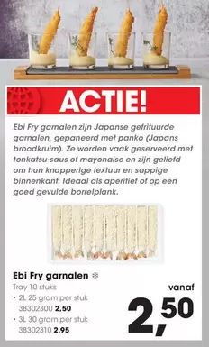 Op - Ebi Fry garnalen