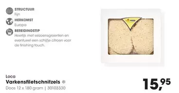 Citroen - Varkensfiletschnitzels