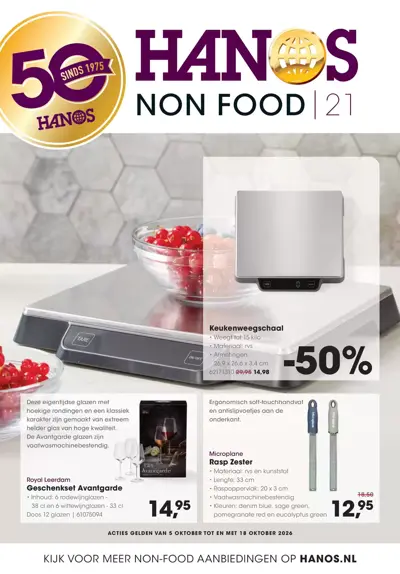 HANOS Courant 21 Non-food