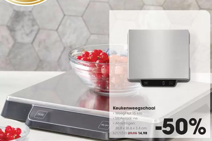 Keukenweegschaal