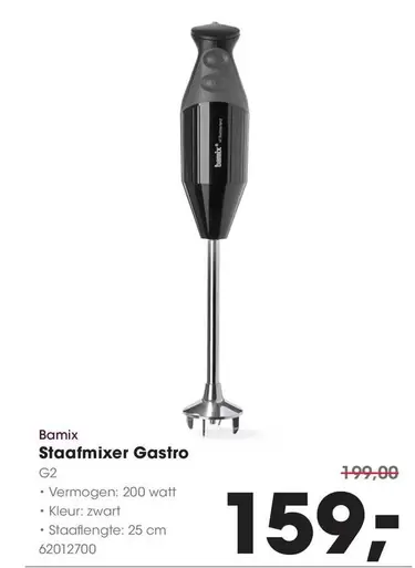 Staafmixer Gastro