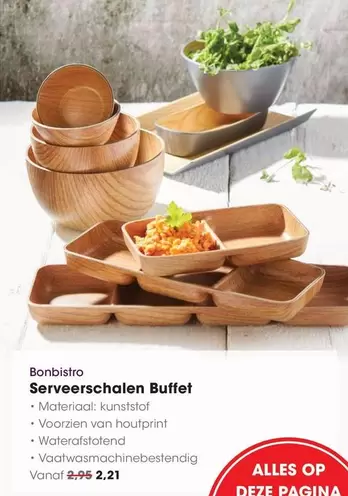 Op - Serveer- en buffetkommen