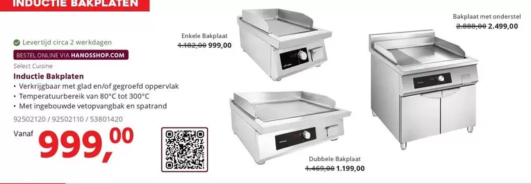 Inductie Bakplaten
