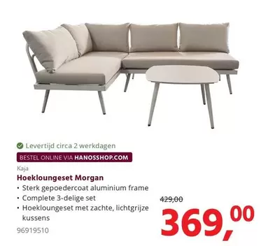 Hoekloungeset Morgan