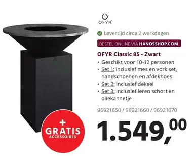 Classic 85 - Zwart