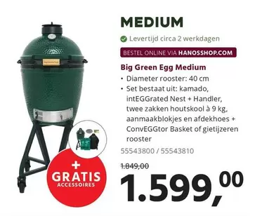 Medium - Big Green Egg