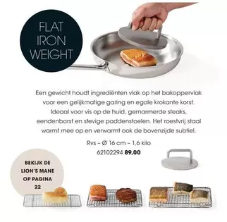 Op - Flat Iron Weight 62102294