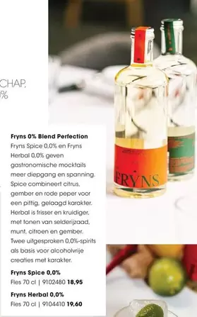 Citroen - Fyns 0% Blend Perfection, Fyns Spice 0.0%, Fyns Herbal 0.0%