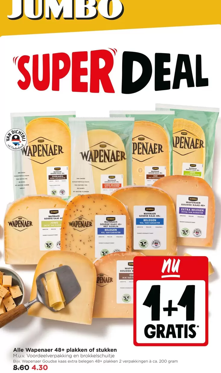 Jumbo - Wapenaer 40+ plakken