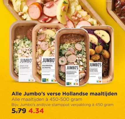 Jumbo - Verse Hollandse maaltijden