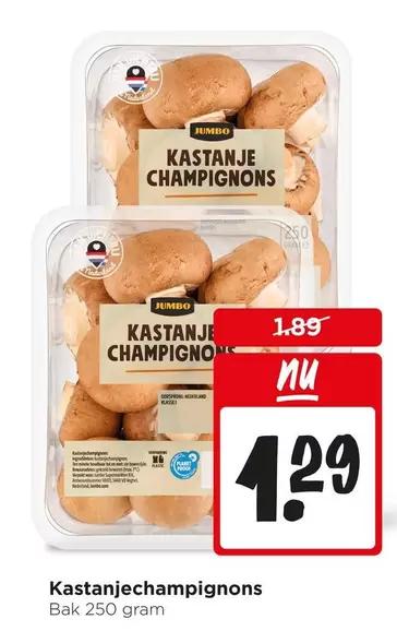 Jumbo - Kastanjechampignons