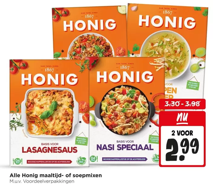 De - Honig maaltijd- of soepmix