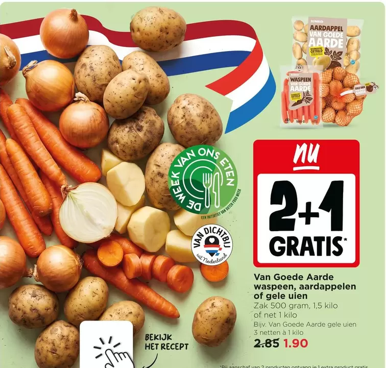 Dutch - Van Goede Aarde waspeen, aardappelen of gele uien