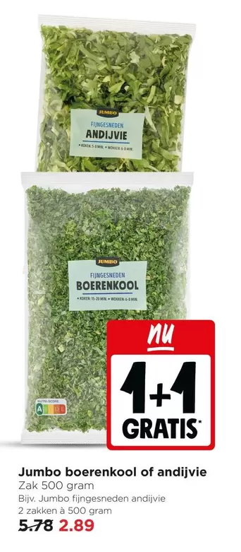 Jumbo - Boerenkool of andijvie
