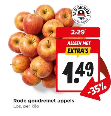 Rode goudreinet appels