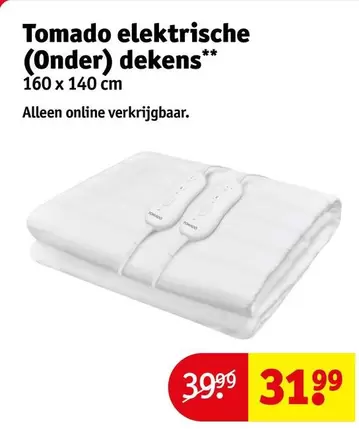 Tomado elektrische (Onder) dekens