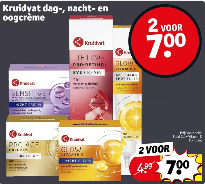 De - Kruidvat dag-, nacht- en oogcrème