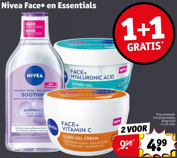 Nivea - Face+ en Essentials