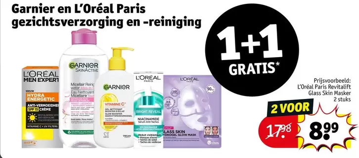 Garnier - Gezichtsverzorging en -reiniging
