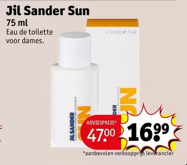 De - Jil Sander Sun Eau de toilette