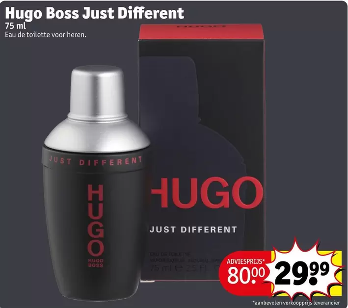 Hugo Boss - JUST DIFFERENT Eau de toilette