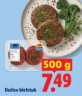 Duitse biefstuk