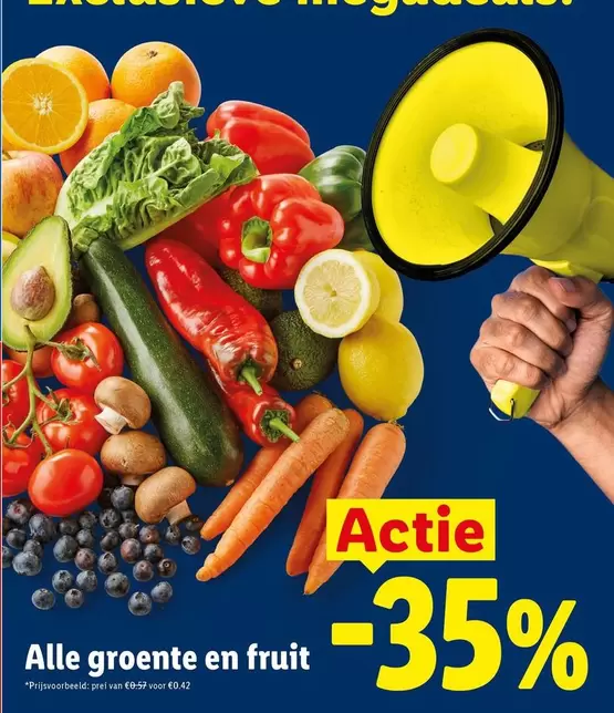 Alle groente en fruit