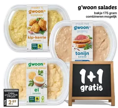 g'woon salades