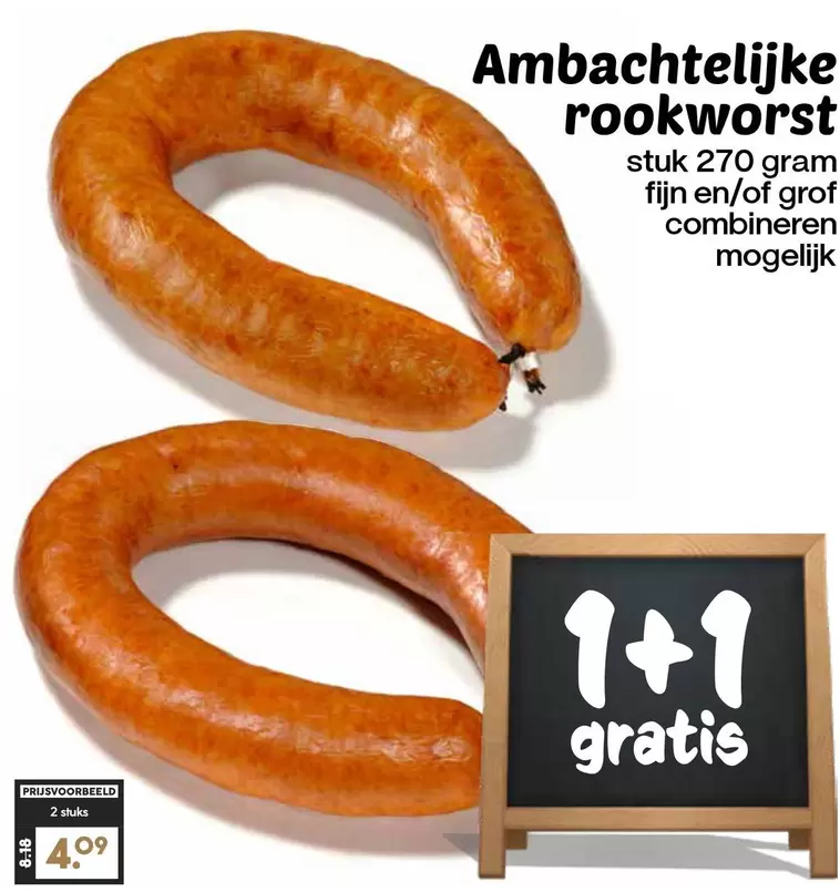 Ambachtelijke rookworst