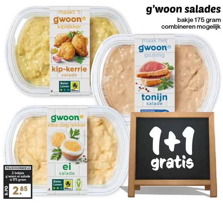 g'woon salades