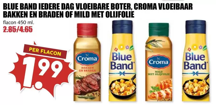 VLOEIBBARE BOTER, BAKKEN EN BRADEN OF MILD MET OLIJFOLIE