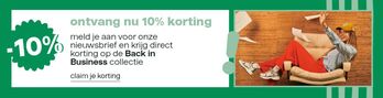 ontvang nu 10% korting